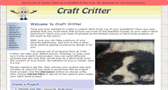 Desktop Screenshot of craftcritter.com
